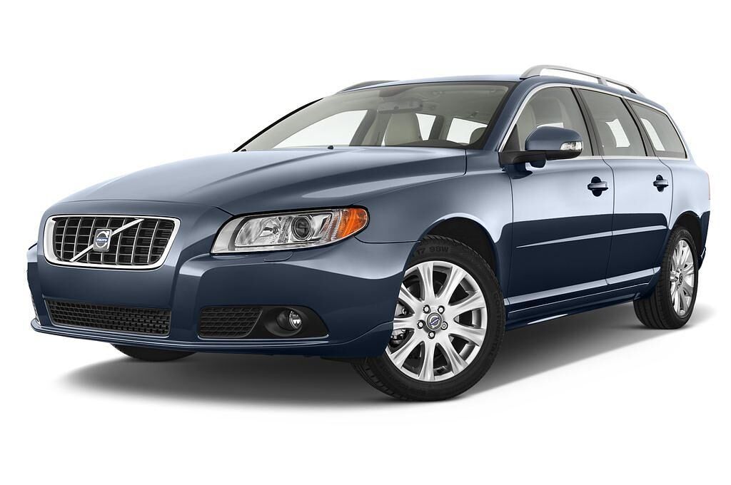 Volvo V70 (Baujahr 2011) Kinetic 5 Türen seitlich vorne mit Felge
