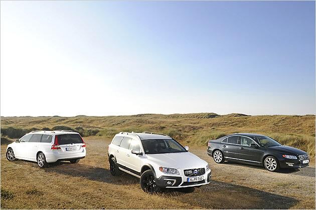 Und damit nicht genug: V70, XC70 und S80 wurden ebenfalls überarbeitet