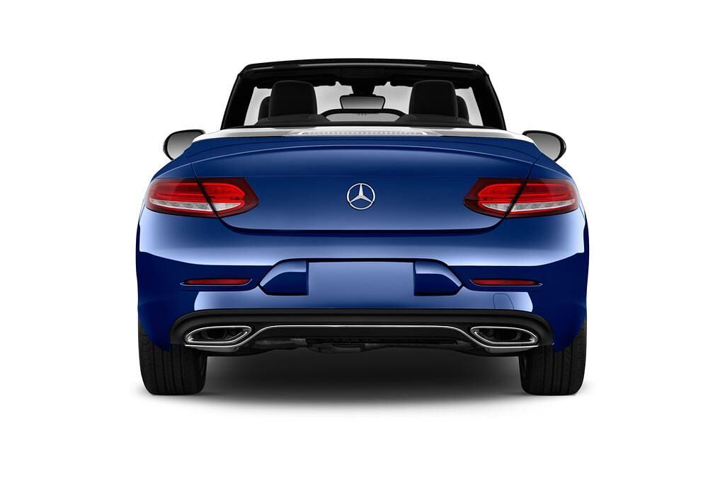 Mercedes C Class (Baujahr 2017) - 2 Türen Heckansicht