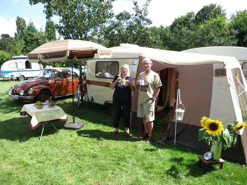 Camping-Legenden Annemarie und Karl-Heinz Paumen.