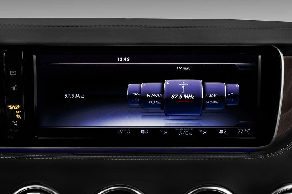 Mercedes S Class (Baujahr 2017) - 2 Türen Radio und Infotainmentsystem