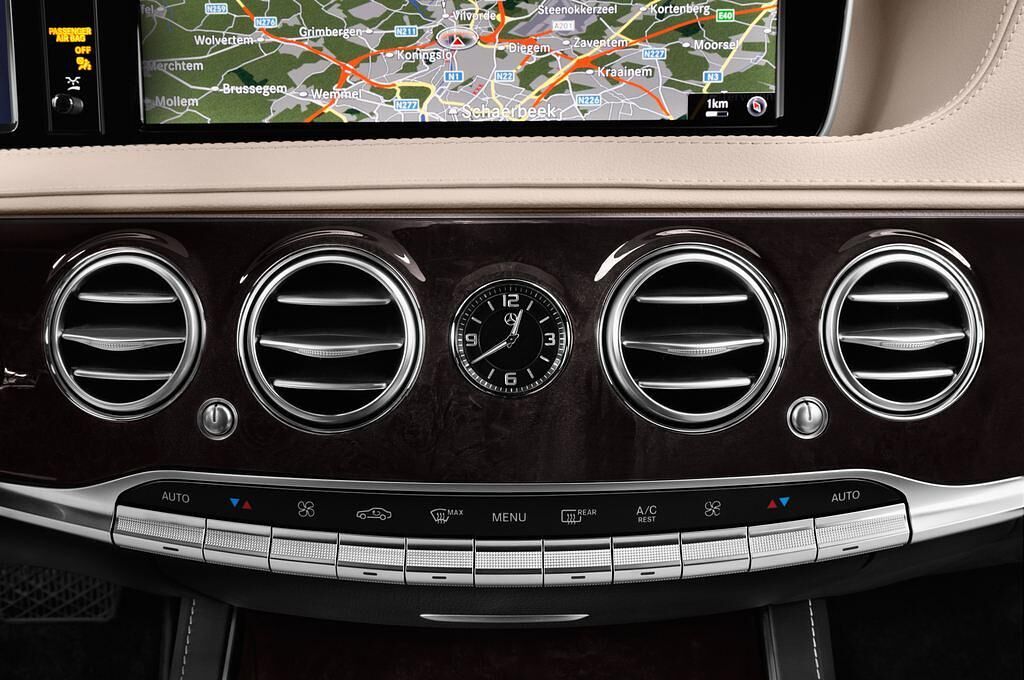 Mercedes S Class (Baujahr 2017) - 4 Türen Lüftung