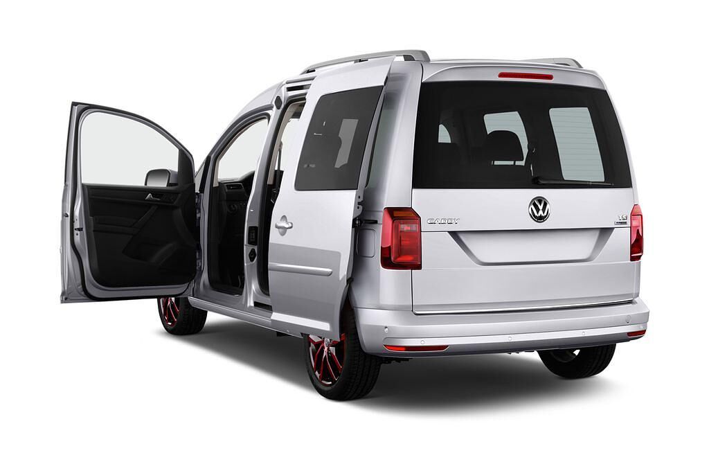 Volkswagen Caddy (Baujahr 2016) Generation Four BlueMotion Technology 4 Türen Tür geöffnet