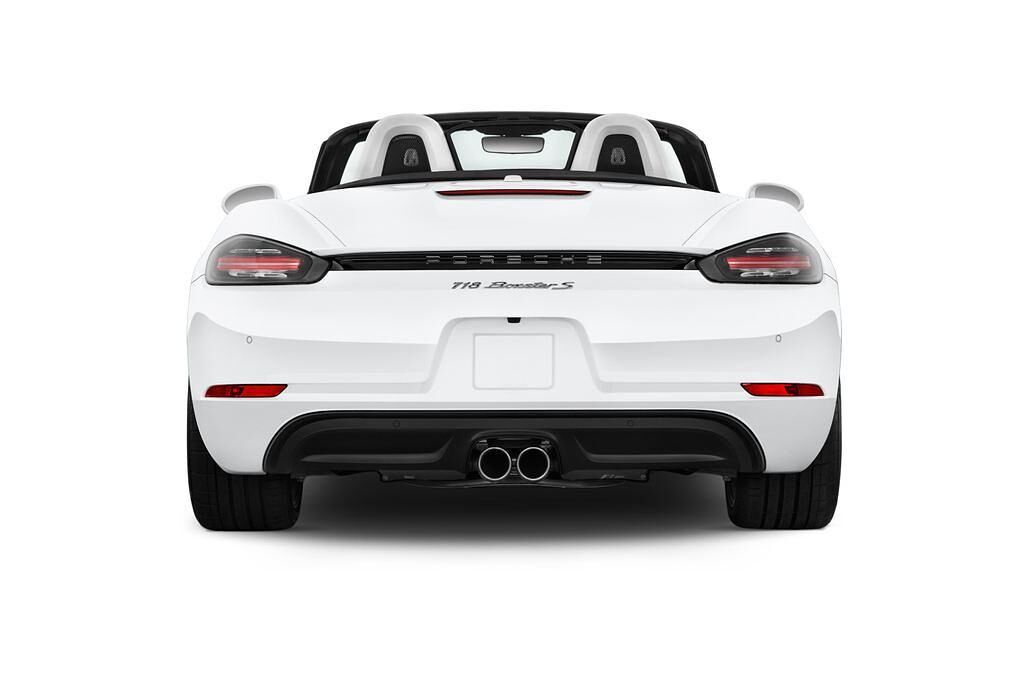 Porsche 718 Boxster (Baujahr 2017) S 2 Türen Heckansicht