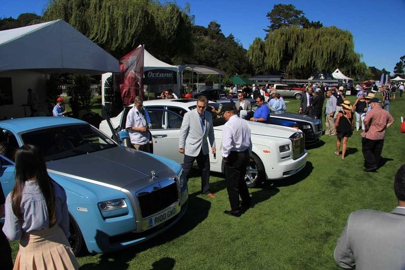 Rolls-Royce zeigte drei Prachtstücke.
