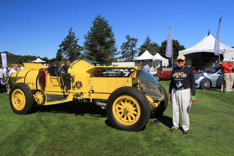 1919er La Bestioni Beast mit Besitzer Gary Wales.