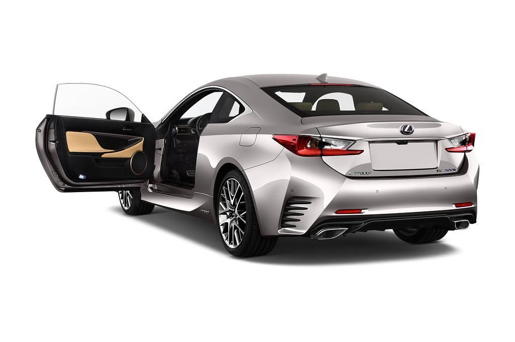 Lexus RC (Baujahr 2017) F Sport 2 Türen Tür geöffnet