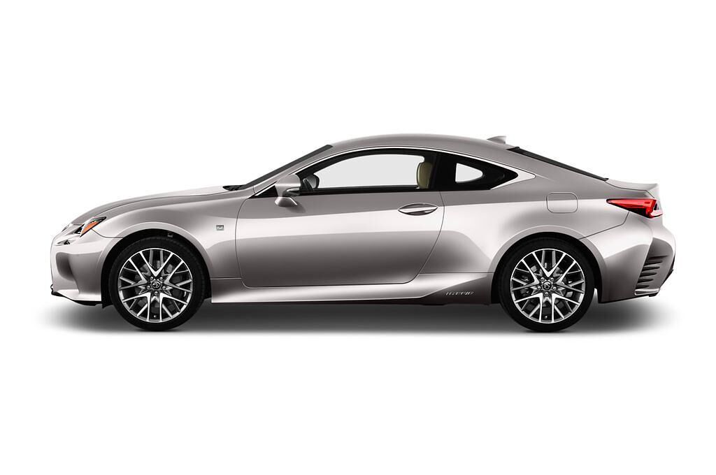 Lexus RC (Baujahr 2017) F Sport 2 Türen Seitenansicht