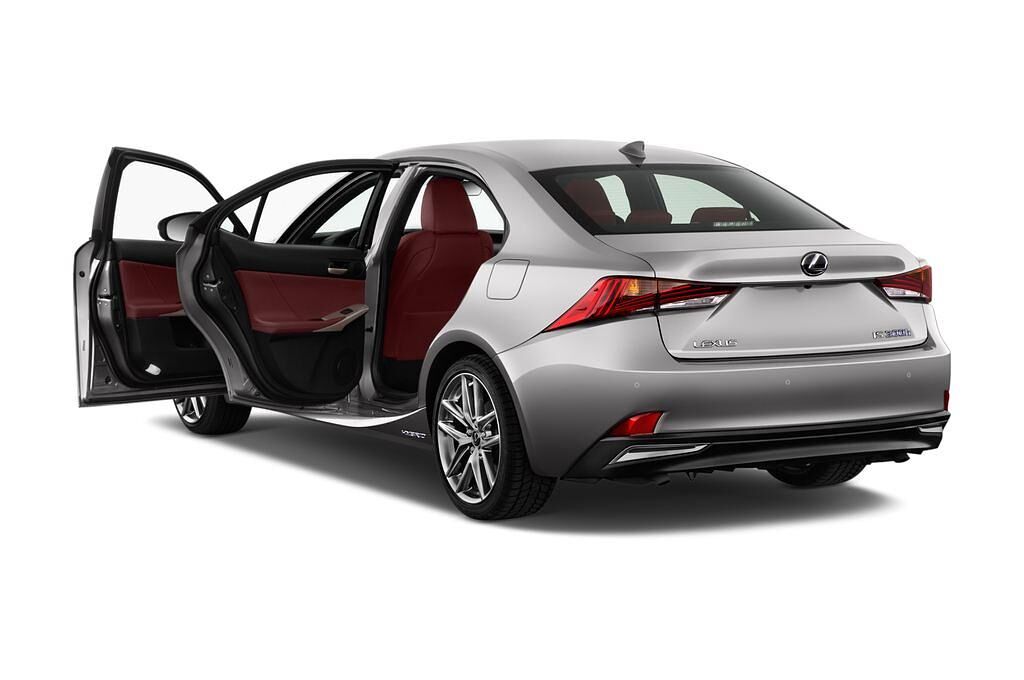 Lexus IS (Baujahr 2017) F-Sport 4 Türen Tür geöffnet