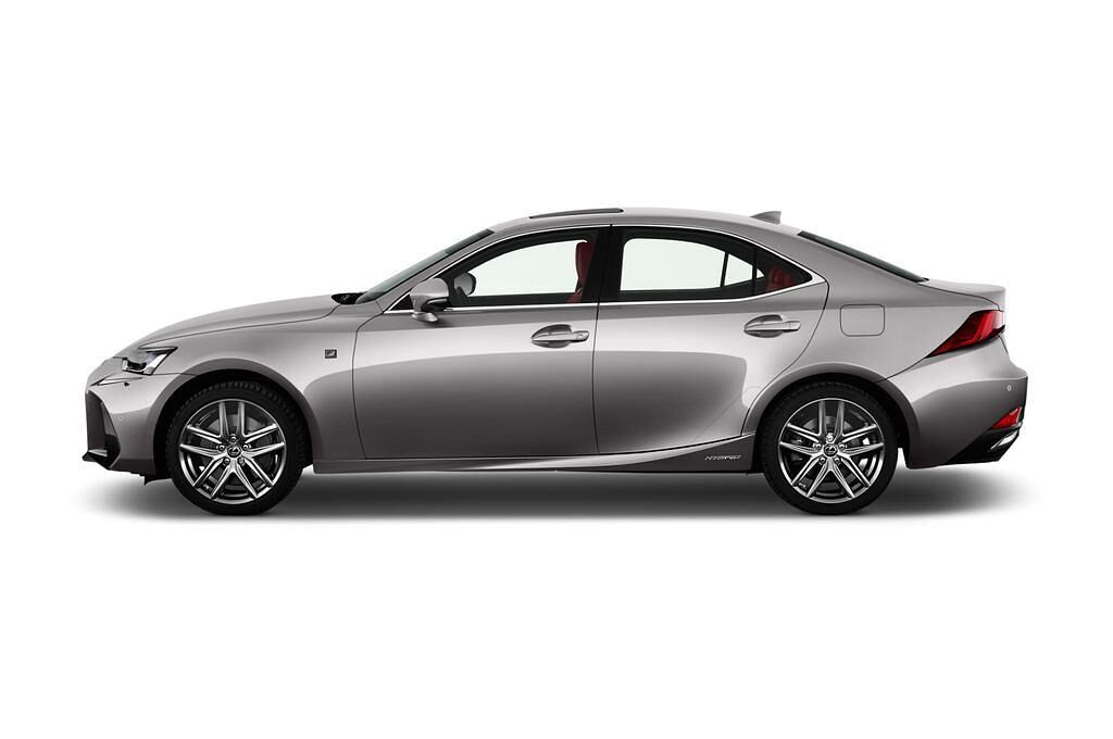 Lexus IS (Baujahr 2017) F-Sport 4 Türen Seitenansicht