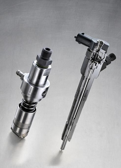 Bosch ist einer der wichtigsten Hersteller für Common-Rail-Systeme
