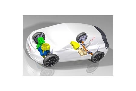 IAA 2013: Peugeot und Total zeigen den 208 Hybrid FE