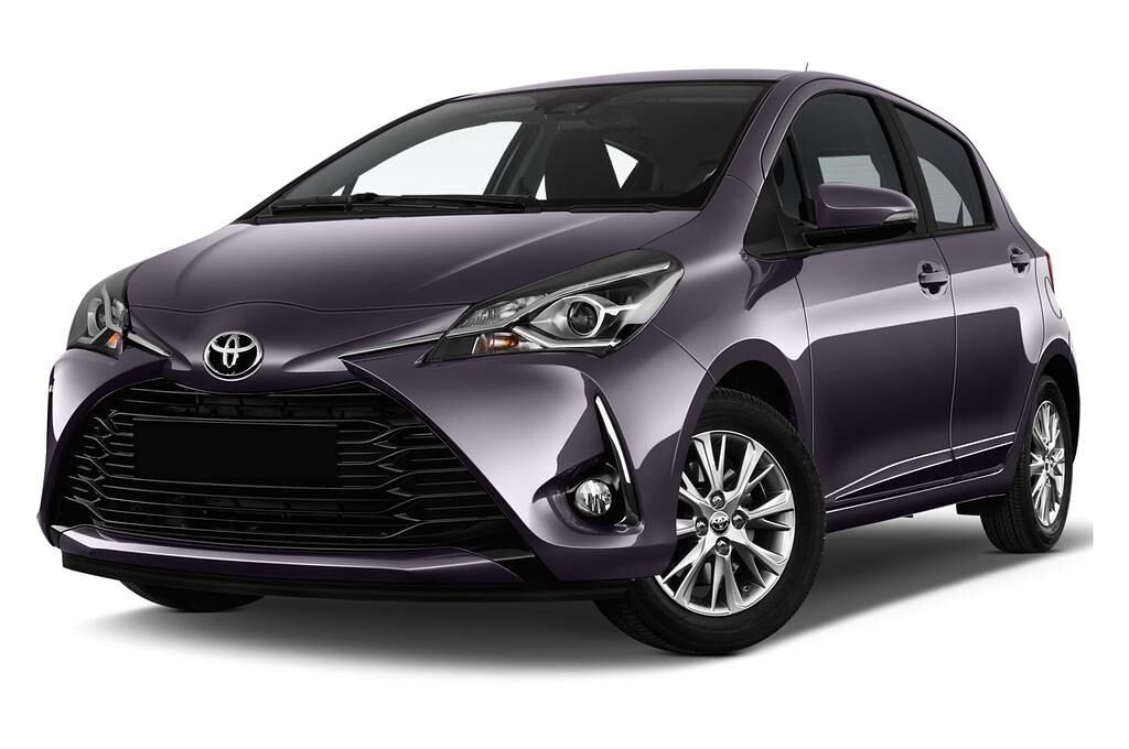 Toyota Yaris (Baujahr 2017) Launch Edition 5 Türen seitlich vorne mit Felge