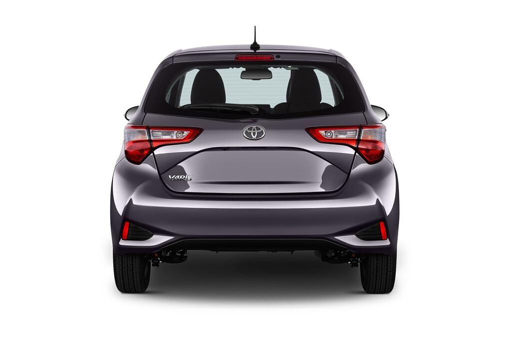 Toyota Yaris (Baujahr 2017) Launch Edition 5 Türen Heckansicht