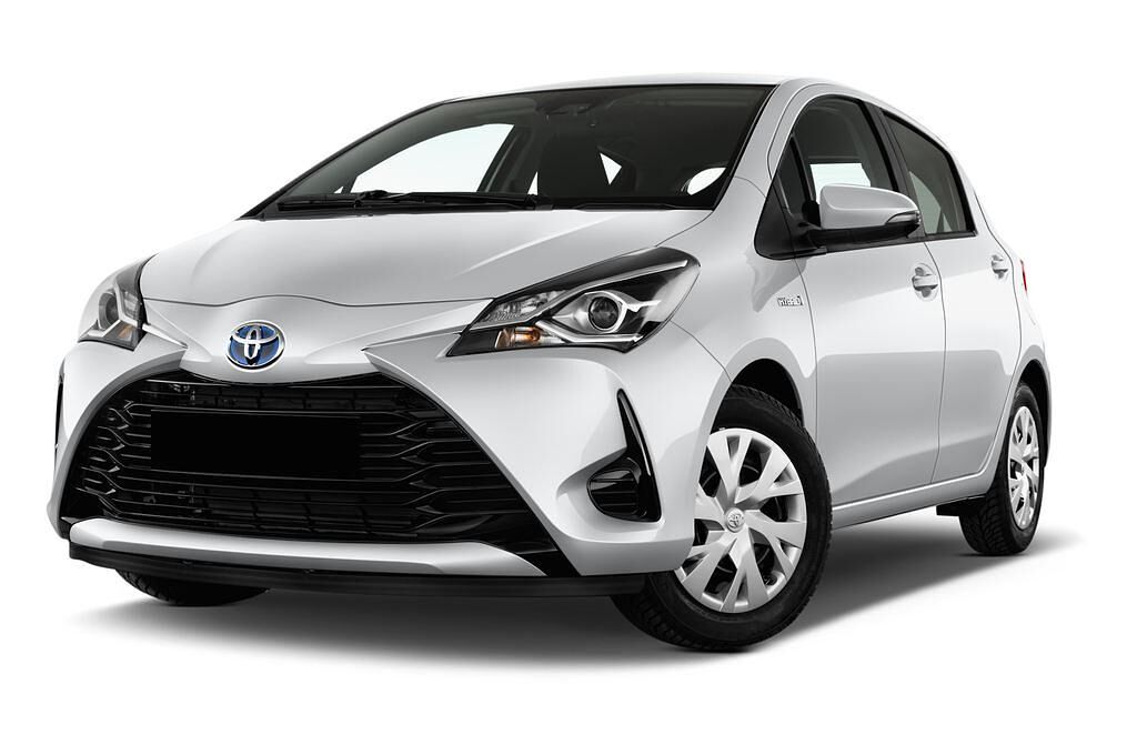 Toyota Yaris Hybride (Baujahr 2017) - 5 Türen seitlich vorne mit Felge