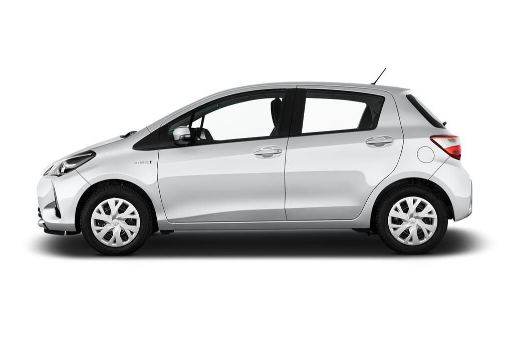 Toyota Yaris Hybride (Baujahr 2017) - 5 Türen Seitenansicht