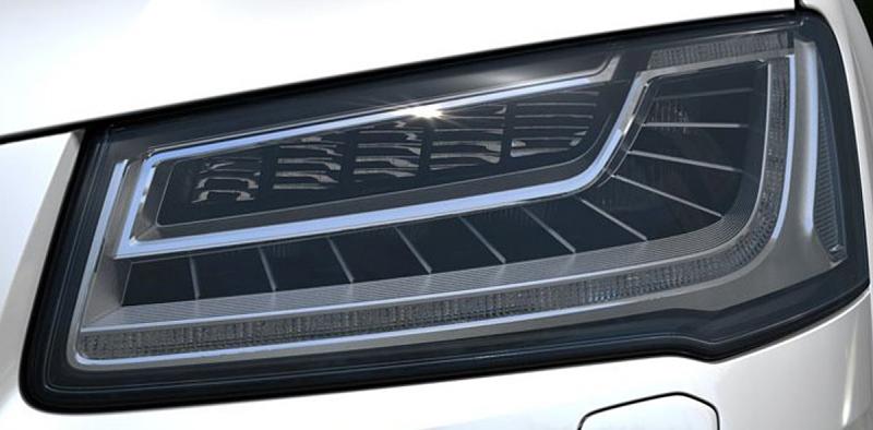 Audi A8 mit Matrix-LED-Scheinwerfer 2013