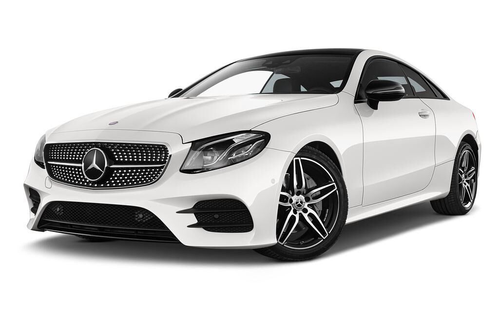 Mercedes E Class (Baujahr 2017) AMG Line 2 Türen seitlich vorne mit Felge