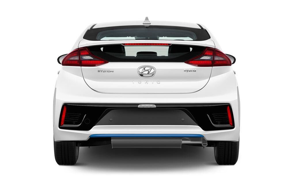 Hyundai Ioniq Hybrid (Baujahr 2017) Premium 5 Türen Heckansicht