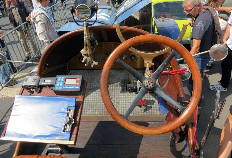 Das Cockpit des ALF Speedster.