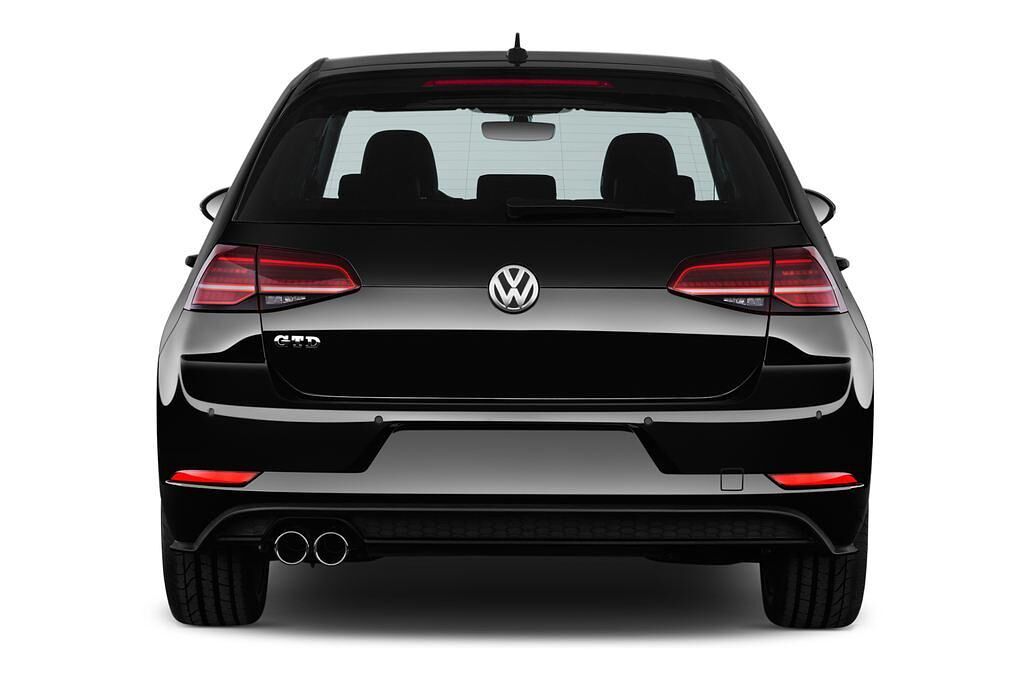Volkswagen Golf (Baujahr 2017) GTD 5 Türen Heckansicht
