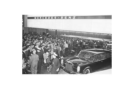 IAA 1983: Der Mercedes-Benz 600 (W 100) begeistert 1963 Publikum und Fachwelt