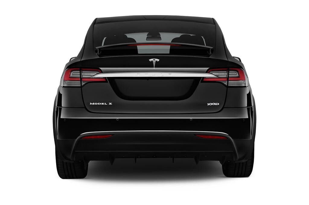 Tesla Model X (Baujahr 2017) 100D 5 Türen Heckansicht