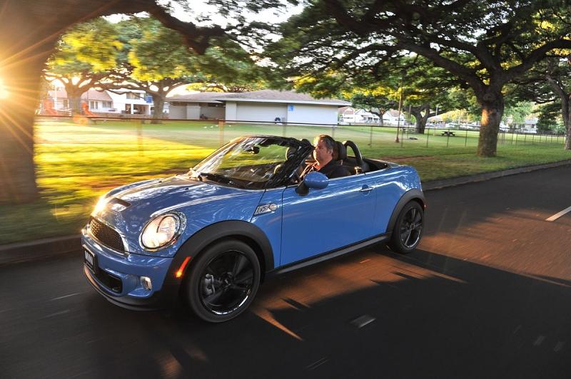 Mini Cooper S Roadster auf Hawaii