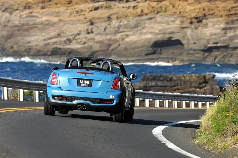 Mini Cooper S Roadster auf Hawaii
