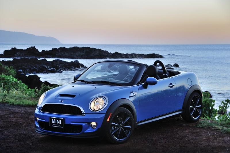 Mini Cooper S Roadster auf Hawaii