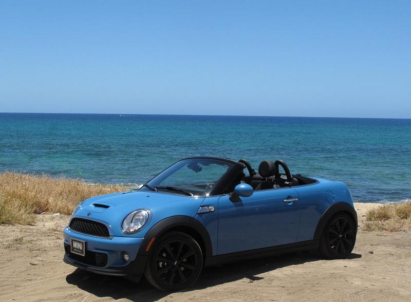 Mini Cooper S Roadster auf Hawaii