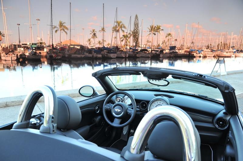 Mini Cooper S Roadster auf Hawaii