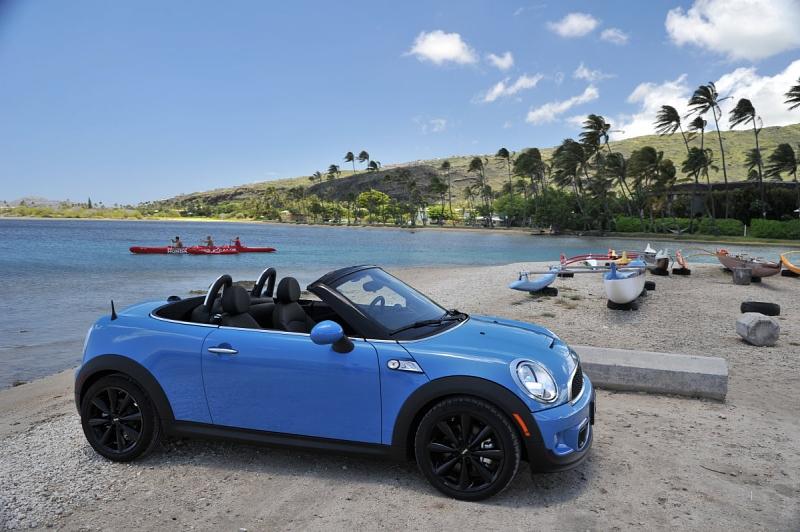 Mini Cooper S Roadster auf Hawaii