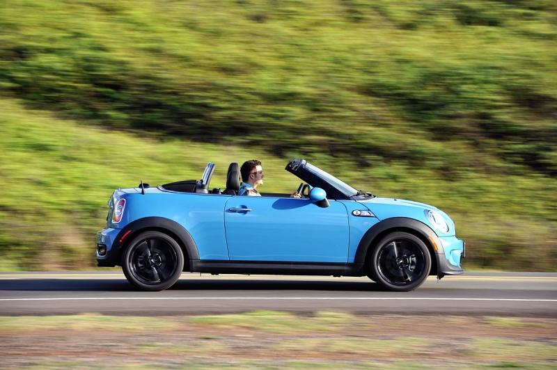 Mini Cooper S Roadster auf Hawaii