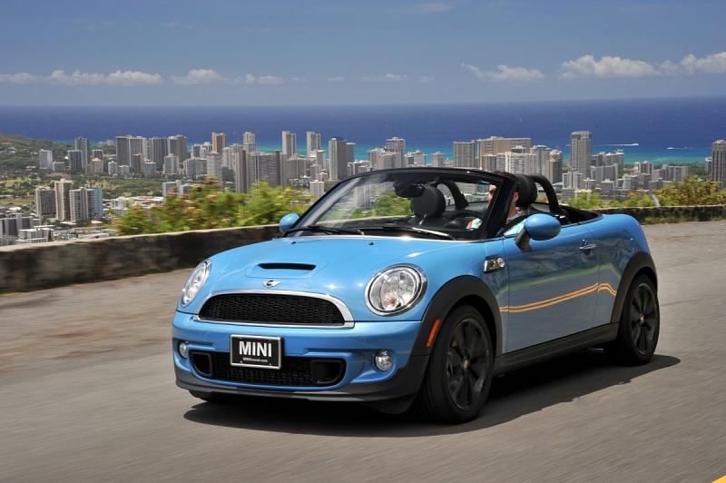 Mini Cooper S Roadster auf Hawaii