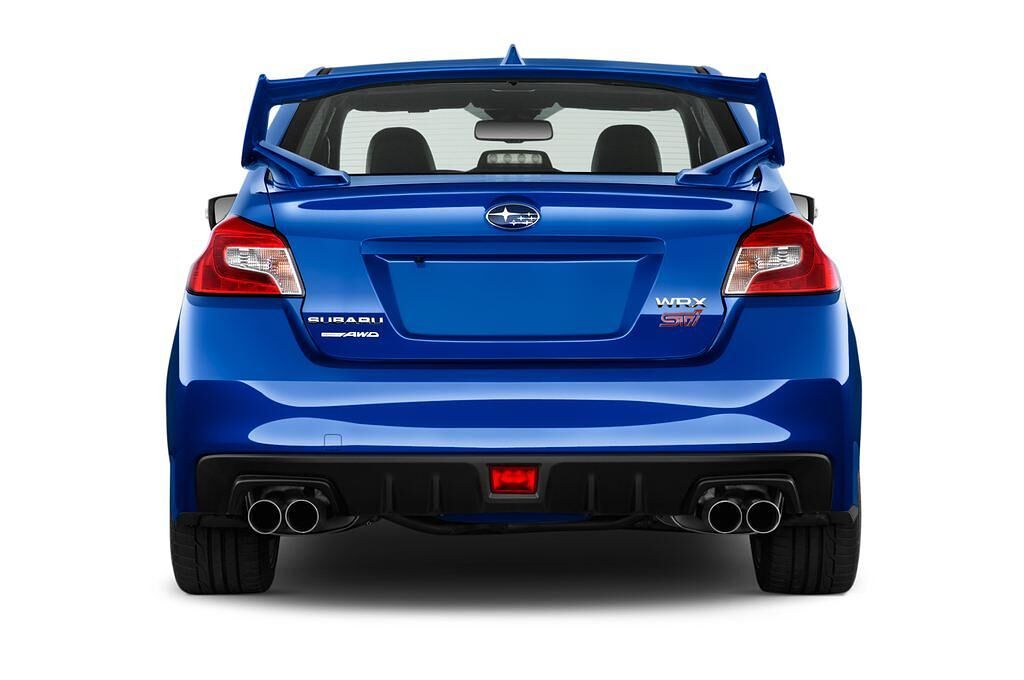 Subaru WRX STI (Baujahr 2017) Sport 4 Türen Heckansicht