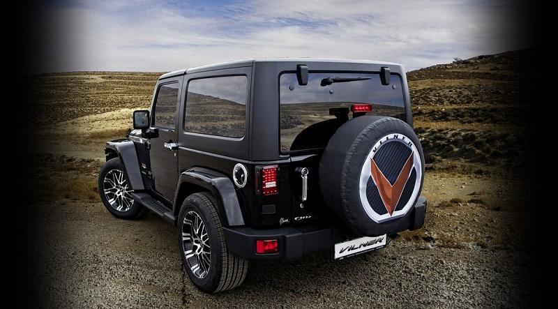 Äußerlich sieht man demVilner Jeep Wrangler das Tuning kaum an