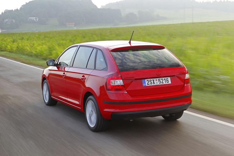 Beim Skoda Rapid Spaceback gibt es sechs Airbags