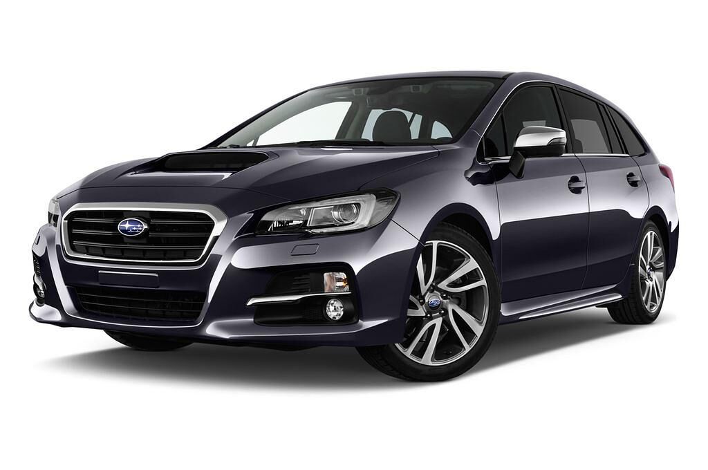 Subaru Levorg (Baujahr 2017) Sport 5 Türen seitlich vorne mit Felge