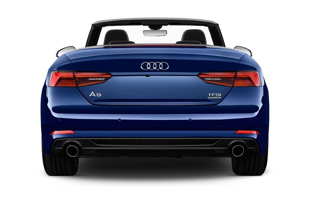 Audi A5 (Baujahr 2017) Sport 2 Türen Heckansicht
