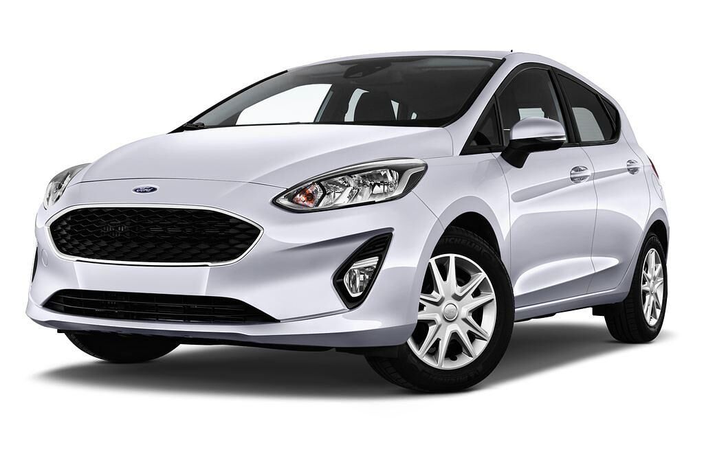 Ford Fiesta (Baujahr 2017) Cool & Connect 5 Türen seitlich vorne mit Felge