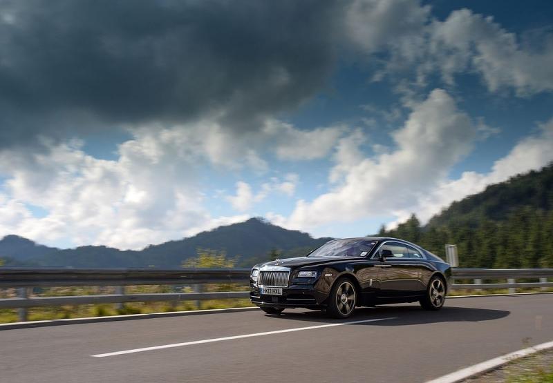 Der Rolls-Royce Wraith braucht von null auf 100 km/h 4,6 Sekunden