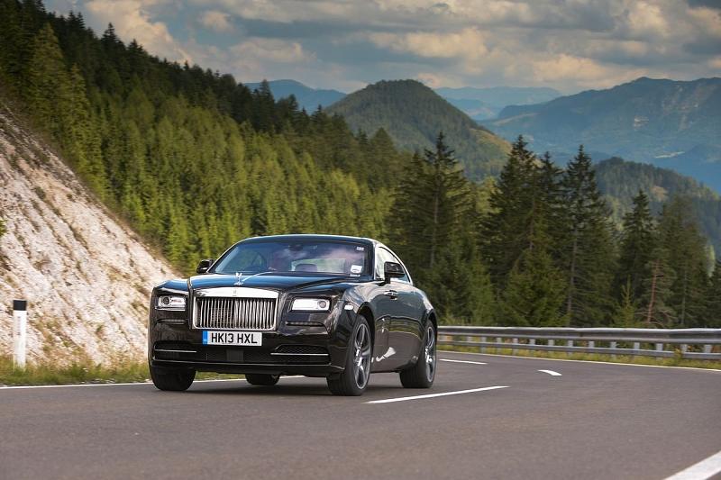 Der Rolls-Royce Wraith wiegt rund 2,4 Tonnen