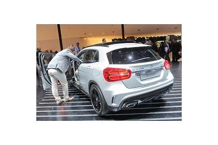 IAA 2013: Mercedes steigt mit dem GLA bei den kompakten SUV ein IAA 2013: Mercedes steigt mit dem GLA bei den kompakten SUV ein