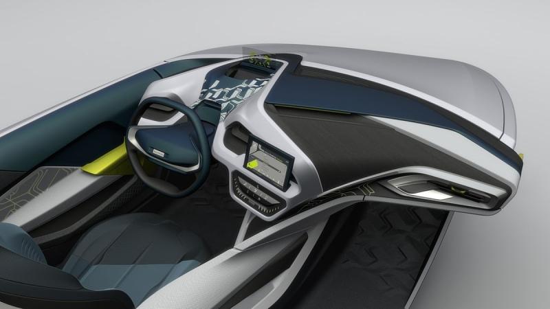 Die Innenraumstudie Performance 2.0 sieht sehr futuristisch aus