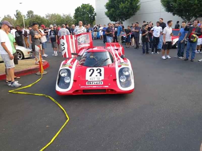 Ein Porsche 917-Nachbau mit einem 2,4 Liter großen 911-Motor.