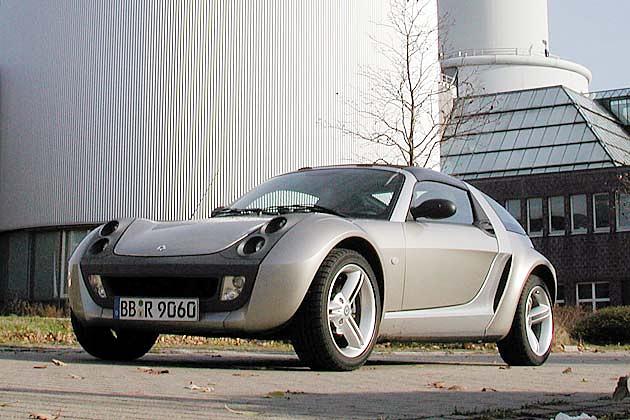 Das von uns getestete Smart Roadster Coupé