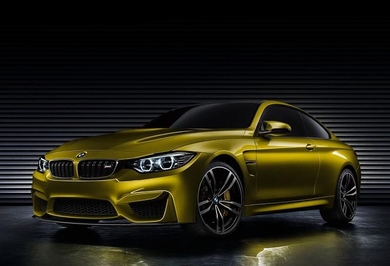 Die BMW Concept M4 Coupé ist äußerlich schon sehr nahe an der Realität