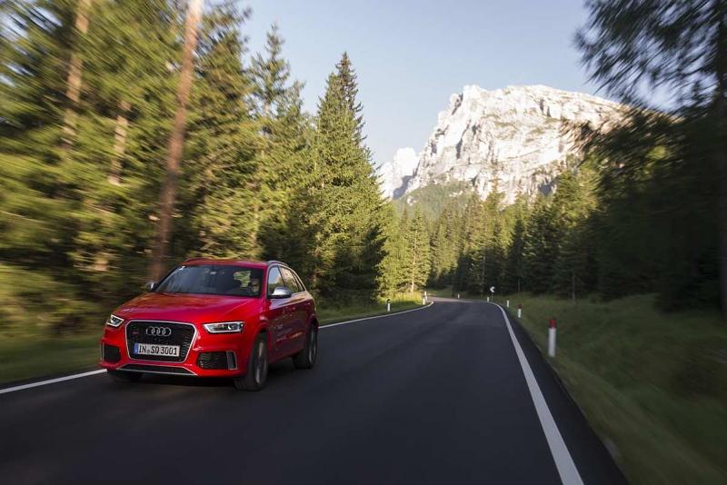 420 Newtonmeter stehen dem Fahrer des Audi RS Q3 zur Verfügung.