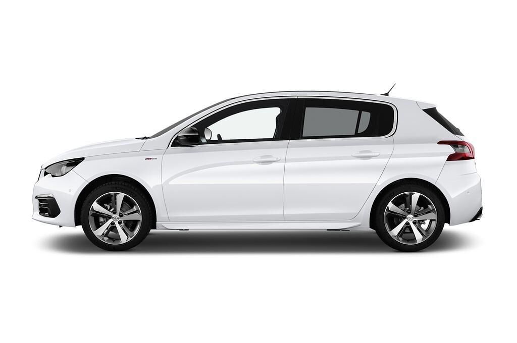 Peugeot 308 5-Turer (Baujahr 2018) GT Line 5 Türen Seitenansicht
